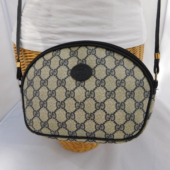 vintage gucci crossbody blue